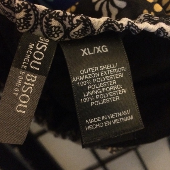 Multicolored maxi skirt- tribal and floral pattern Bisou - Picture 6 of 8